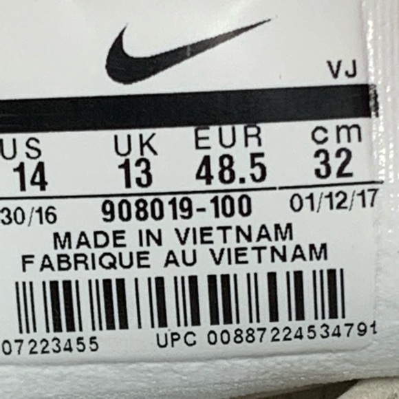 🆕 Nike Air Presto Fly Men’s Running- Triple White - Picture 8 of 8